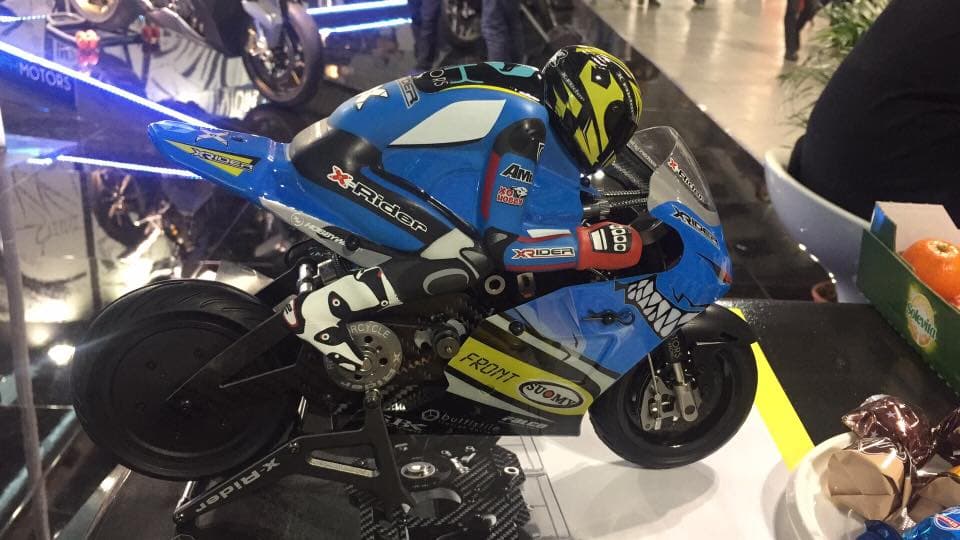 XRIDER MODEL RC motorcycle models at EICMA 2017