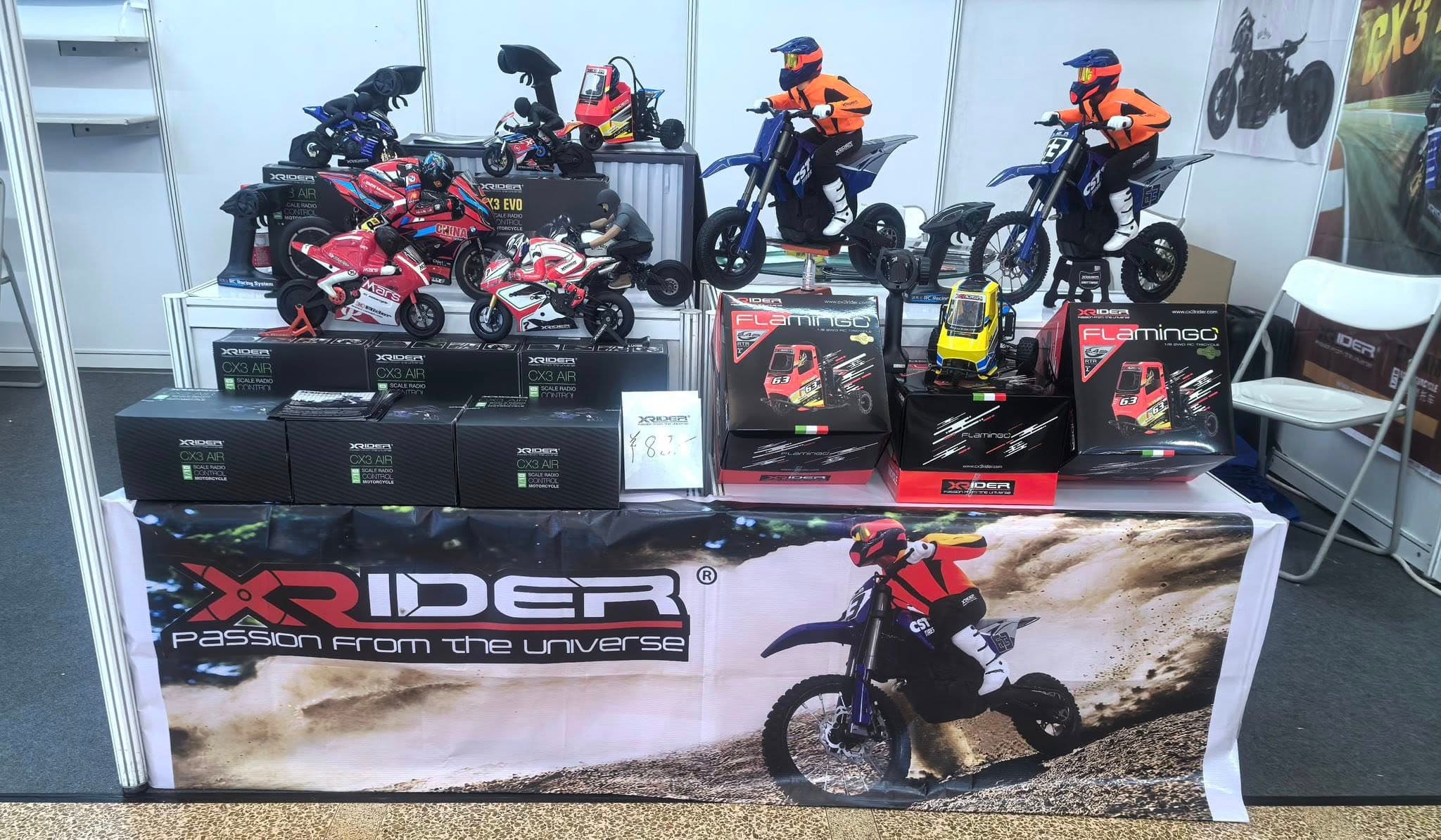 RC racing models on display at 2025 Hobby Expo China booth 9A19